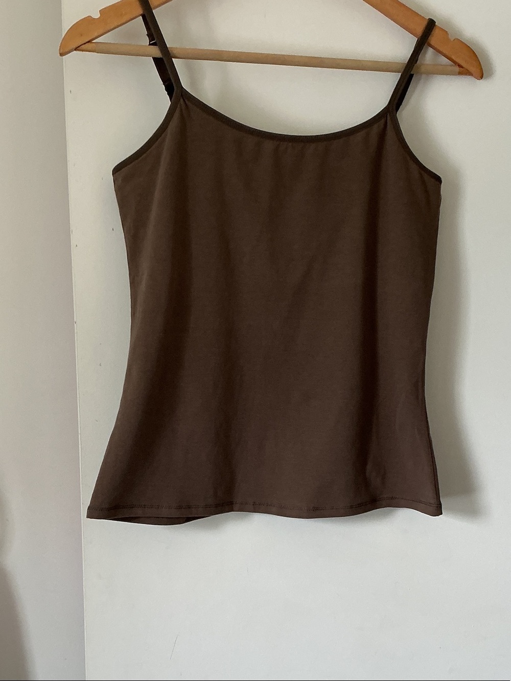 J.JILL Classic Brown Spaghetti Strap Tank Top
